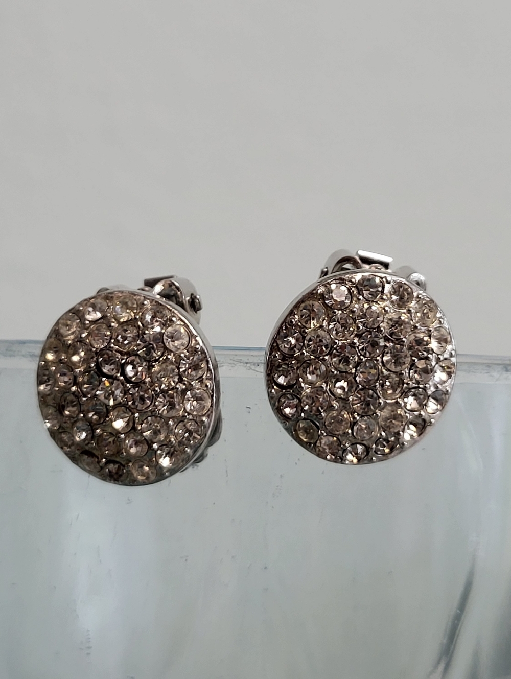 3pr Vintage Rhinestone Clips - Picture 4 of 6